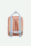 stripped medium backpack • mochila mediana rayas