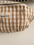 gingham waistbag ~ bolso riñonera vichy