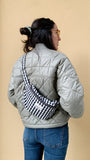 gingham waistbag ~ bolso riñonera vichy