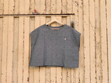 linen grey shirt - camisa lino gris