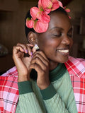 Lilac earrings - pendientes lila