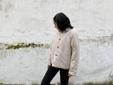 reversible coat ~ abrigo corto reversible