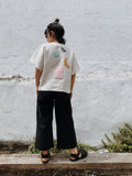 patchwork 〰️ linen shirt *shapes edition*•camisa