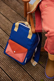 blue backpack medium • mochila mediana azul