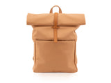 vegan leather backpack • mochila cuero vegano