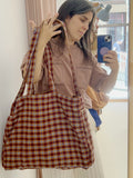 grid tote bag-bolso cuadros