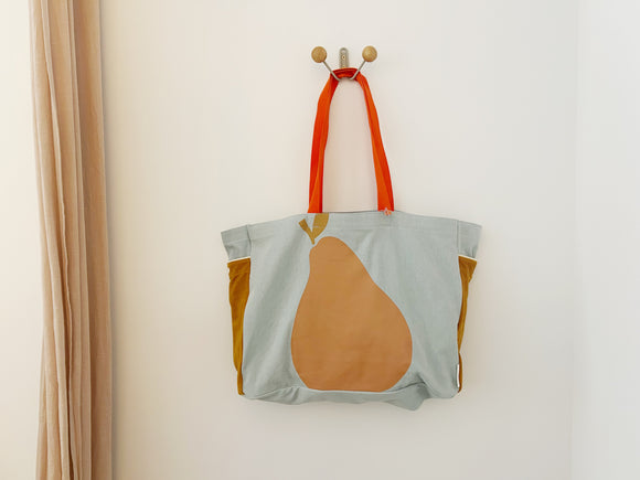 pear tote bag - Bolso pera