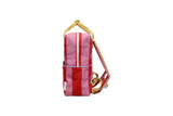 medium striped backpack  • mochila mediana