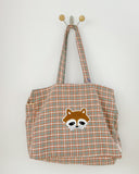 grid tote bag-bolso cuadros