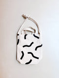 brush medium tote bag • bolso de tela mediano