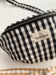 gingham waistbag ~ bolso riñonera vichy