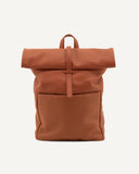 vegan leather backpack • mochila cuero vegano