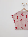 hand stamped shirt • camisa estampada