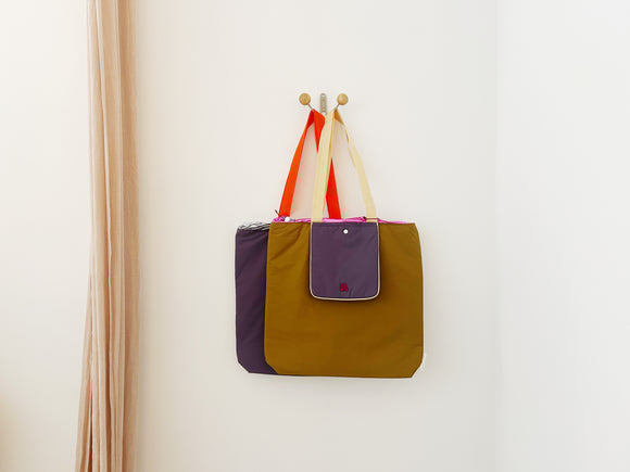 puffy tote - bolso tote