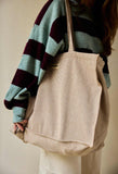 tote bag zipper • bolso tote con cremallera