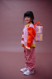 small striped backpack • mochila pequeña