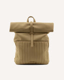 vegan leather backpack • mochila cuero vegano