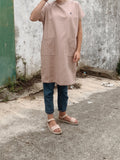 dusty pink dress - vestido