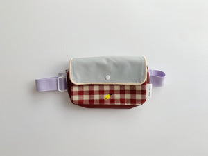 gingham fanny pack - riñonera vichy