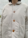 reversible coat ~ abrigo corto reversible