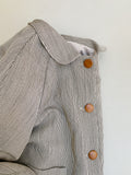 reversible coat ~ abrigo corto reversible