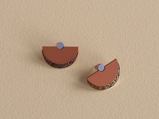 sunrise earrings - pendientes