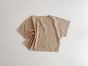 dusty pink kimono shirt - camisa kimono