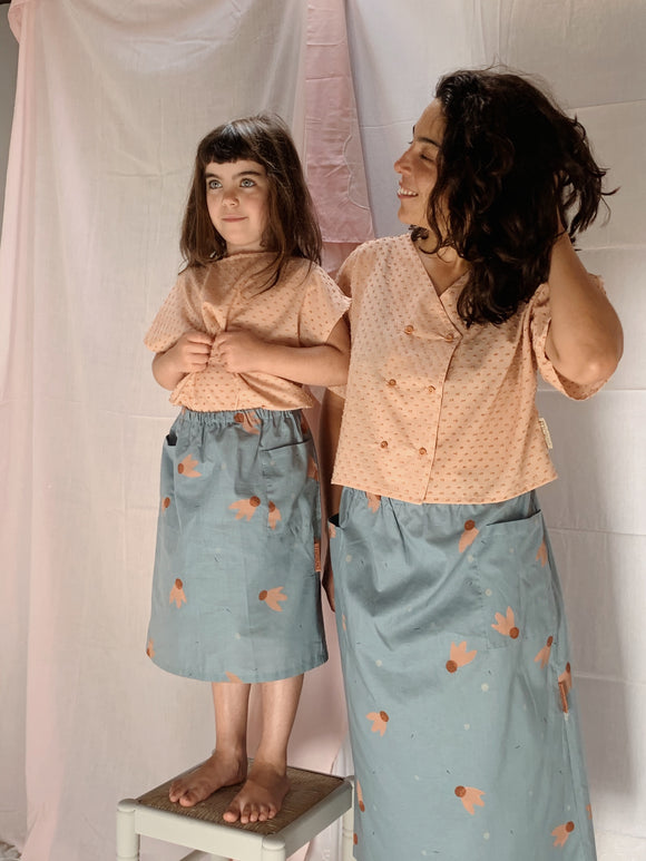 Woman and girl skirt